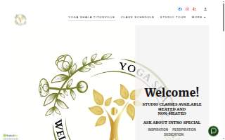 Yoga Shala & Wellness Center website