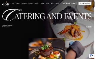 CBK Catering & Events website
