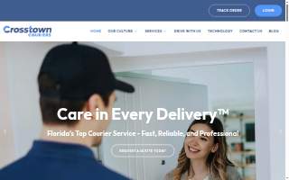 Crosstown Couriers website