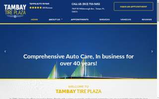 Tambay Tire Plaza website