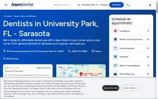 Aspen Dental - University Park, FL - Sarasota website