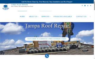 Tampa Roof Repair LLC of University website