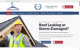 VNPS Roofing website