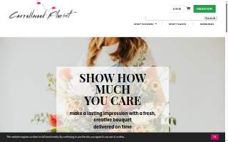 Carrollwood Florist website