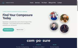 Composure Counseling LLC of Valrico website