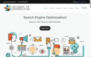 Cubic IT Consulting website