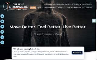 Current Chiropractic website