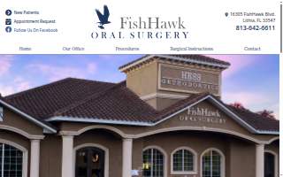 FishHawk Oral Surgery website