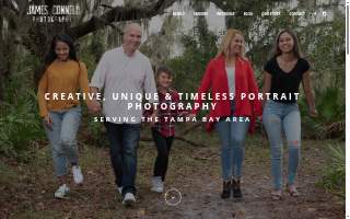 James Connell Photography website