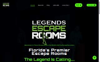 Legends Escape Rooms of Palm River-Clair Mel website
