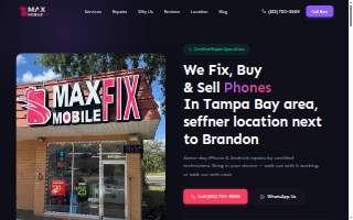 Max Mobile Fix website