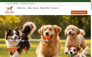 Oaklane Kennels Inc of Valrico website