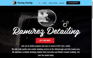 Ramirez Detailing of Valrico website