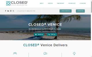 CLOSED Title of Venice website