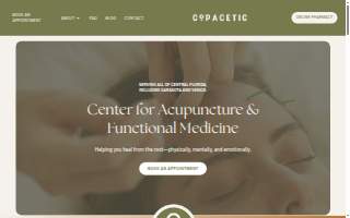 Copacetic Health Institute website