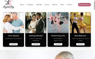 Dynasty Dance Clubs Venice website