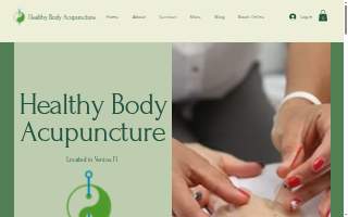Healthy Body Acupuncture website