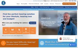 Hearing Centers of Southwest Florida website