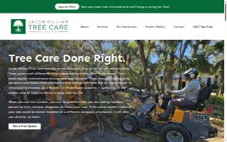 Jacob Gilliam Tree Care website
