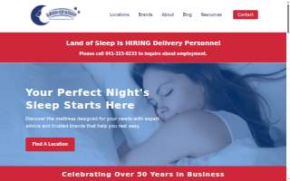 Land of Sleep website