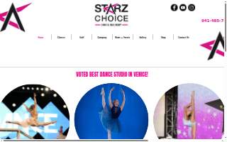 Starz Choice Dance Academy website