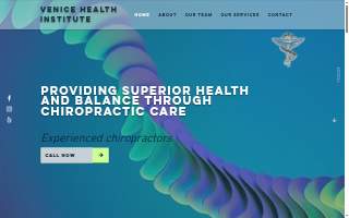 Venice Health Institute website