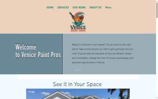 Venice Paint Pros website