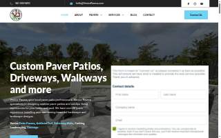 Venice Pavers and Landscape website