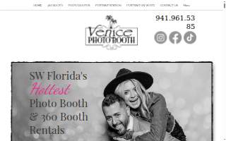 Venice Photo Booth website
