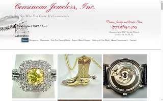 Cousineau Jewelers, Inc. website