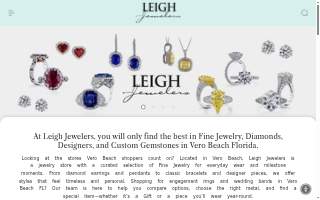 Leigh Jewelers website