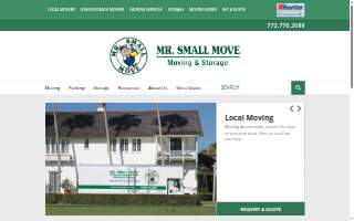 Mr Small Move of Vero Beach website