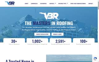 Vero Beach Roofing Inc website