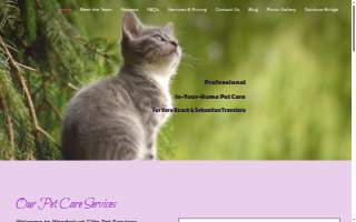 Wanderlust Elite Pet Services of Vero Beach website