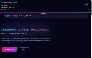 3D Print Orlando LLC of Wekiwa Springs website