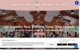 Hidden Barn Venue website