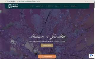 Maison & Jardin – Wedding & Event Venue website