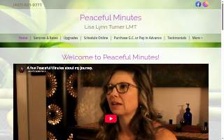 Peaceful Minutes website