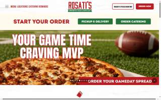 Rosati's Pizza Pub Authentic Chicago Pizza website