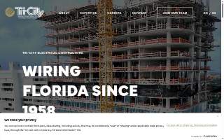Tri-City Electrical Contractors Inc. website