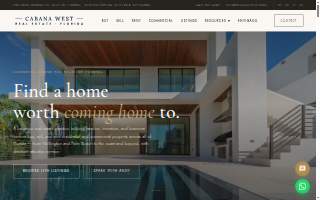 Cabana West Real Estate FL, LLC website