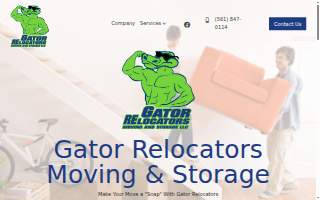 Gator Relocators Moving and Storage LLC website