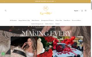 Glorinep, Flowers & Gift website