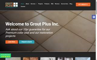 Grout Plus Inc. website