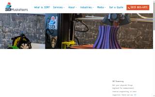 3D Musketeers website