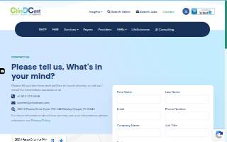 ClinDCast LLC website