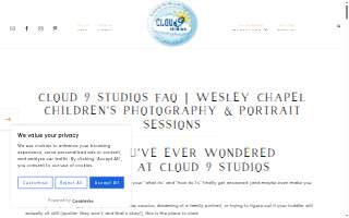 Cloud 9 Studios website