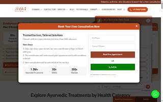 Jiva Med Spa website