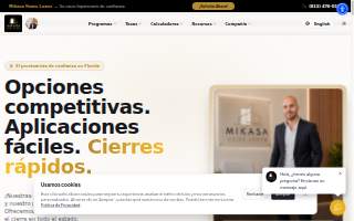Mikasa Home Loans - Hablamos Español website