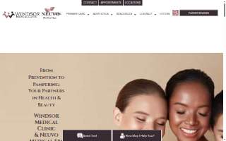 Neuvo Salon & Spa website